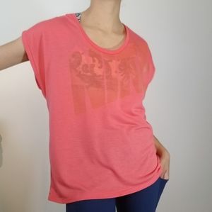 Nike Muscle Tee Dri-fit Top Tee Loose Shirt Work-out Lightweight Gym Casual